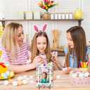 2 x Easter Photo Frame, Easter Picture Frame Gifts, Happy Easter Photo Frame, Easter Photo Gifts, Easter Decorations, Easter Egg 4" x 6" Wood Picture Frame -N07