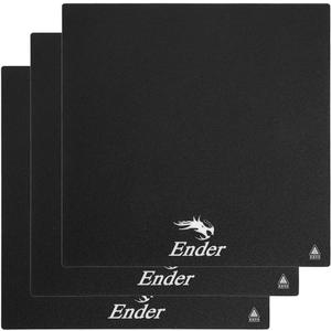 3PCS Creality Original Ender 3 Heat Bed Platform Sticker Sheet, Ender 3 Pro Hot Bed Build Surface Tape 235x235mm for Creality Ender 3 V2/3 V2 Neo/Ender 3 Neo/Ender 3 S1/Ender 3 S1 Pro/Ender 5