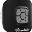 Shower Speaker Bluetooth Waterproof with Suction Cup - 10 Hours Playtime/Built-in Mic (Black)