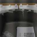 BLANCO 443098 DIAMOND SILGRANIT Undermount Single Bowl Kitchen Sink, 24" L X 20.8" W - Volcano Gray