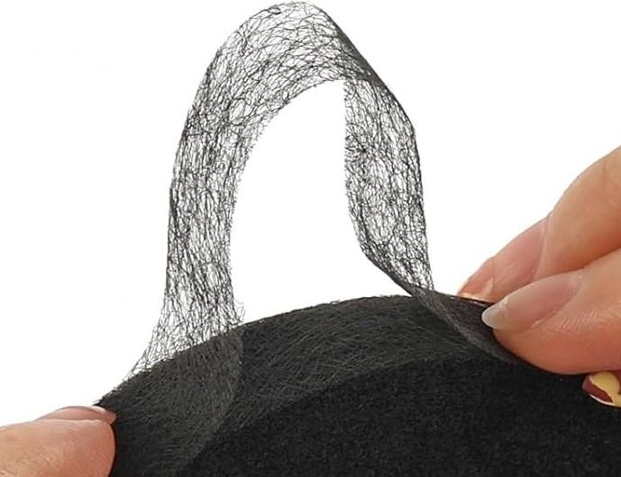 MOWPOG 420 Yards Hem Tape, 1/2 INCH Iron on Hemming Tape, No Sewing Hemming Tape, Adhesive Fabric Fusing Tape for Pants Clothes Dresses Curtains Fabric Crafting Projects (3 Rolls Black)