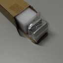 Frameless Shower Door Support Bar, Stainless Steel Wall-to-Glass Support Arm to Fixed Shower Glass Panel, for 1/4"-3/8" (6-10 mm) Door, 180° Pivot & Stow-Flat Mode (Brushed Nickel, 27.6-inch(700mm))