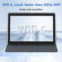 WUIUHOU 7 inch Android Tablet, 7'' HD IPS Touchscreent, Quad-Core, 8GB (5GB Expansion) RAM＆32GB ROM 1TB Expand, 2MP + 5MP Dual Camera, WiFi 6 Bluetooth 3000 mAh Battery Tab Tableta with Case.