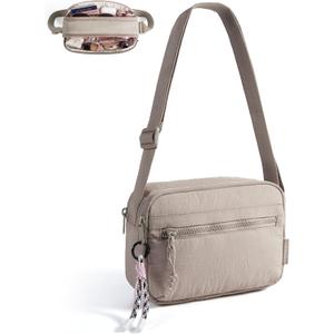 BAGSMART Cross Body Purse, Small Crossbody Bags for Women Travel Purse, Casual Shoulder Handbag Wallet