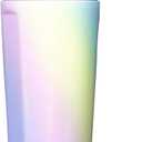 Corkcicle Cold Cup Insulated Tumbler with Straw - Keeps Drinks Cold for 12 Hours - Triple-Insulated Stainless Steel - Leak-Resistant Lid - Summer Drinkware Gift - 24 oz - Rainbow Unicorn