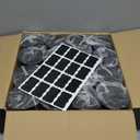 Plastic Jars with Lids 16OZ 16PCS Small Empty Slime Cosmetics Containers Clear Gift Food Jars Round PET Cream Jars with Black Lids Pen Labels for Kitchen Storage Spices Dry Food Butter