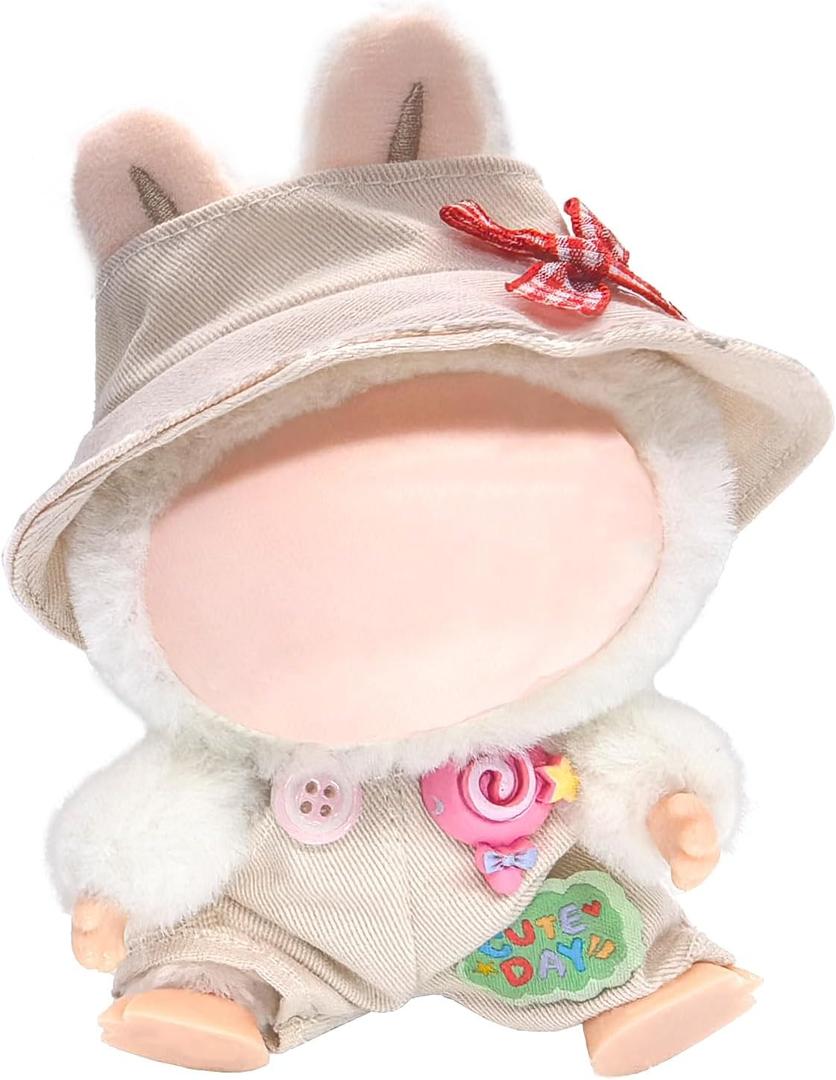 6 x 17cm Clothes Set for Doll, Hat Clothes Outfits Stylish Adorable Dolls Clothes Accessories (NO Doll Included) (Cute Day)