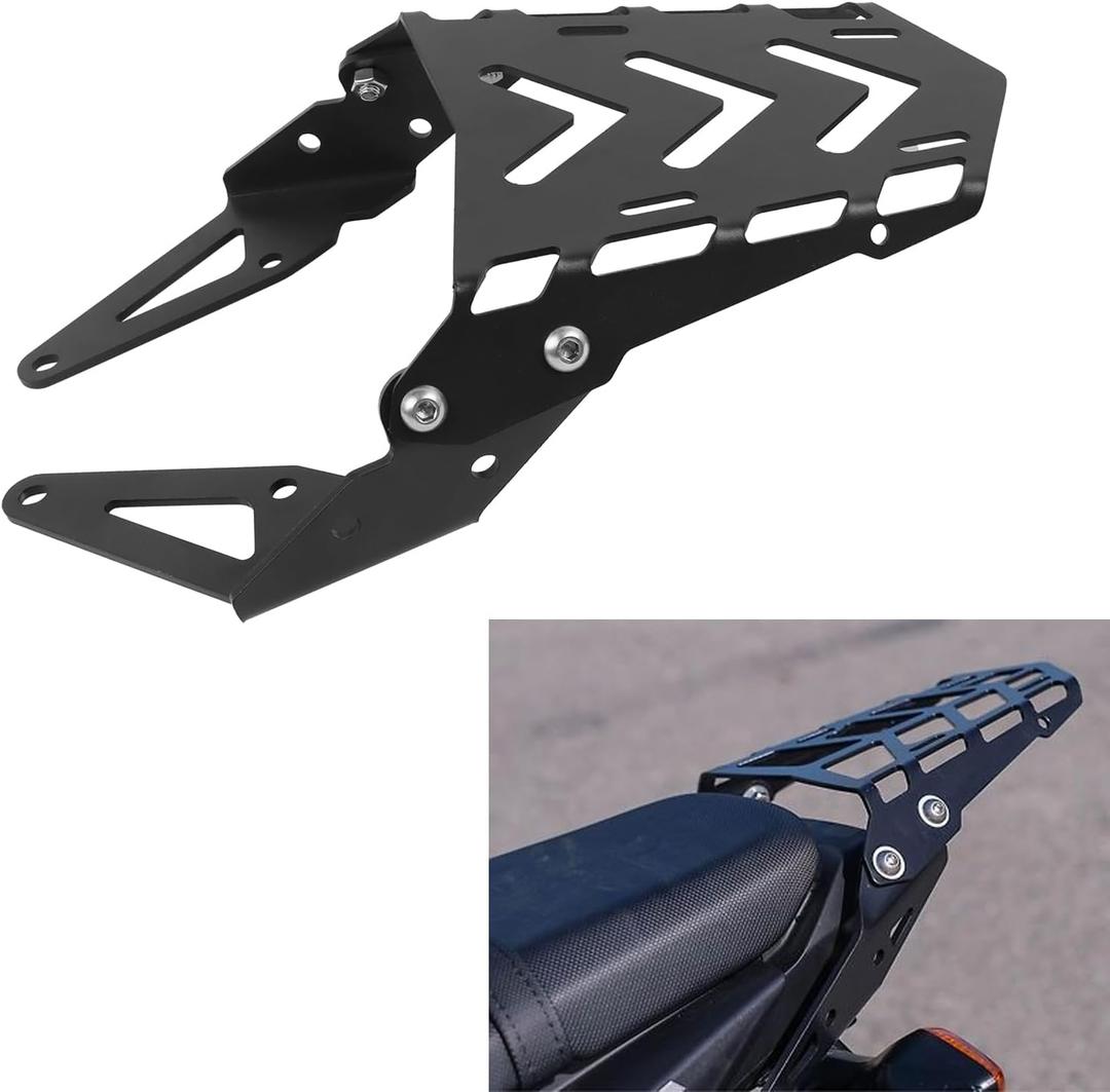 Grom 2016-2017 2019-2020 Rear Rack Tail Luggage Rack Cargo Carrier Replacement for Honda Grom 125 MSX125 2016 2017 2019 2020 Motorcycle Rear Luggage Storage Rack Carrier