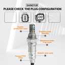 2X Oxygen Sensor 1 & 2 for 2003 2004 2005 2006 2007 Honda Accord 2.4L Upstream + Downstream