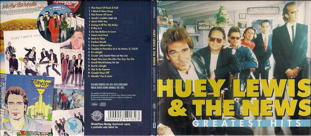 Greatest Hits, CD - Huey Lewis & the News