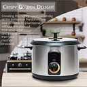 Pars Automatic Persian Rice Cooker - Tahdig Rice Maker Perfect Rice Crust, 7 Cup