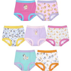 Potty Training Pants, 100% Cotton Padded Underwear, 7-Pack, Size 3T