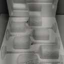 Maxcheck 6 Pcs Glass Candle Holder Tea Light Floating Candle Holders 7.87" 9" 10.2" Tall for Table Centerpiece Home Wedding Party Table Decor (Glitter)