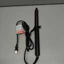 ANNLARY 1 Inch Curling Iron, Titanium Ceramic Hair Curler, Fast Heating Curling Wand with 8 Heat Settings with LED Display for All Hair Types Dual Voltage 110-240V for Travel