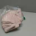 Dusty Rose Polyester Backdrop Curtains 2 Panels 5ft x 10ft Photo Shoot Background Drapes for Wedding Party Bridal Shower Engagement Decorations