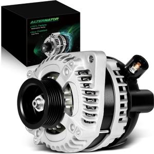 Upgraded Alternator for:-Honda for:-Ridgeline 2006-2008, Odyssey 2005-2007, Pilot 2005-2008 3.5L V6, for:-Acura RL 05-08, TL 04-08, MDX 03-09, 12V 130Amp, Replace OE# 31100-RDJ-A01 (ALL-NEW)