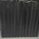 STICKGOO Slat Wall Panel, 3D Wall Panels for Interior Wall Decor PVC Fluted Textured Panel 12-Tile 19.7 x 19.7in - Black