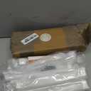 Lardmon 10 Pack 7.5 Inch(192mm) Hole Center Matte White Modern Cabinet Pulls Kitchen Cabinet Handles Kitchen Cabinet Hardware Timeless Drawer Pulls for Dresser Cupboard Wardrobe, Matte White (7.5x10)