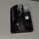 Game Organizer Station for Wii Remote Charger, Charging Dock Station for Controller, Wii Stand with 2 Pcs Rechargeable Battery for Wii Console Nunchuk Game Accessories Kit Storage (Black)