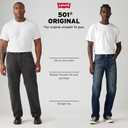 Levi's Men's 501 Original Fit Jeans (Also Available in Big & Tall) (Black)