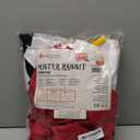 fun shack White Rabbit Costume for Kids, Boys and Girls Rabbit Outfit, Cute Kids Bunny Costume for Dress Up (X-Large, Red)