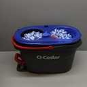O-Cedar RinseClean Spin Mop & Bucket System | Clean with Clean Water | Removes 99% of Bacteria