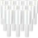 Sherr 12 Rolls 5 Inch x 800 Feet Clear Stretch Shrink Wrap Film with Handle 80 Gauge Heavy Duty PE Industrial Plastic Wrap for Packing, Moving, Furniture & Pallet, Self Adhering Packaging Film