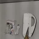 SnowVoice Handheld Sewing Machine,Two dear,Mini sewing machine,Easy to Use and Fast Stitch Suitable for Clothes,Fabrics, DIY Home Travel Electric Handheld Sewing Machine for Beginners(Milk White)