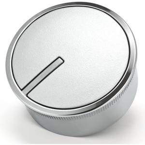 WPW10437088 Range Surface Burner Control Knob Compitable with Whirlpool WGE555S0BS WGE755C0BS WGE555S0BW01 YWGE755C0BS1, W10437088 Control Knob Replace AP6021400 3020323 PS11754724 PD00025853