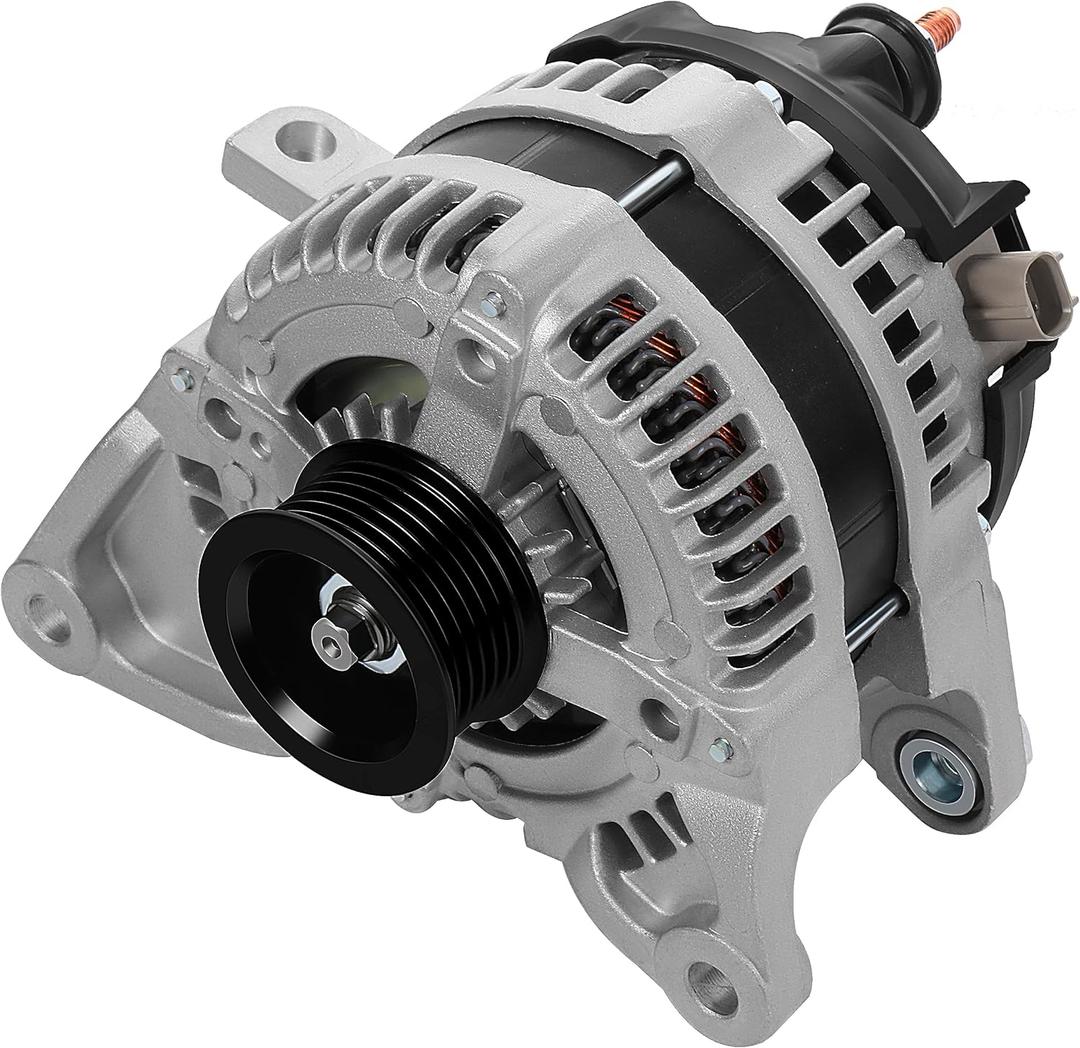 New Alternator Compatible for Jeep for Grand Cherokee 6.1L 2006 for Jeep for Grand Cherokee 5.7L 2005-2006, 160Amp/12Volt High Output Alternator Replaces 56044380AC AND0405