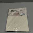 Craftask 200 Sheets Ivory Printer Paper 8.5x11, 32 lb/120 gsm Stationery Paper, Cream Cardstock Paper Sheets for Printing, Copy, Crafts, Letters, Invitations, Laser & Inkjet Printer Compatible