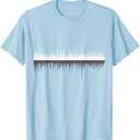 Sound Wave Awesome Music T-Shirt T-Shirt M