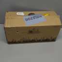 RICHER HOUSE 8 Set Floating Wall Mounted Shelves, Nursery Hanging Book Shelves with Lip for Storage, White Display Picture Ledge Shelf for Bedroom Bathroom Kitchen Living Room Wall Decor, Modern White (8pcs*15.70in)