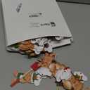 36 Pcs Gingerbread Man Ornaments for Christmas Tree Wooden Chef Christmas Decoration Set Hanging Gingerbread House Decorations Cute Assorted Decor for Xmas Party Rustic Kitchen Decor