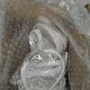 24 Pcs LED Glow Bracelets Sound Activated Bracelet Glow Bracelets with Flashing LED Strobe for Wedding,Carnival,Concerts , Night Events, Rave, Game Prizes, Birthday Party Favor (White) (One Size)