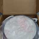 Umite Chef 6QT Enameled Cast Iron Dutch Oven with Lid, Versatile Heavy-Duty Cookware Pot for Baking Bread, Braising, Soups & Stews, Oven & Stovetop Safe with Heat Resistant GlovesCream White