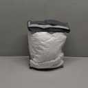 Kingnex Striped Sofa Bed Sheets Queen for Sleeper Sofa Bed with 4-6 Deep Soft Brushed 1800 Microfiber 4 Piece Bedding Set (60"x74"x6") White