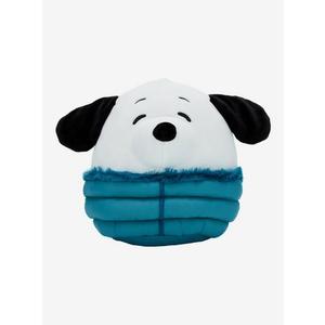 W/ Tags Squishmallows 6.5" Peanuts Snoopy Dog in Puffer Jacket Plush Stuffed