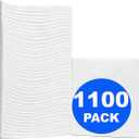 1100 Pack Cocktail Napkins Paper - Quality 3-Ply White Beverage Napkins - Restaurant, Event, Bar Napkins - Perfect Size Dessert Napkins - Party Napkins Bulk - Elegant Wedding Napkins Disposable