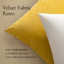 MIULEE Velvet Throw Pillow Covers 16x16 Inch, Pack of 2 - Pure White, Soft Solid Decorative Pillow Covers Cushion Cases Modern Luxury Home Decor for Spring Couch Sofa Bedroom Livingroom