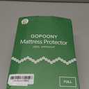 Premium Waterproof Mattress Protector Full Size, Breathable Bed Cover 3D Air Fabric Cooling Mattress Pad Cover Smooth Soft Noiseless Washable, 8''-21'' Deep Pocket (White)