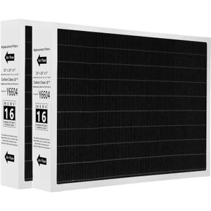 Y6604 MERV16 20x26x5 Furnace Replacement Filter Compatible with PureAir PCO3-20-16 Air Purifier, Replacement with Lennox Y6604 Air Filter, 2 Pack