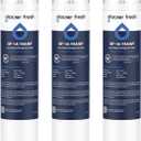 GLACIER FRESH Replacement for Frigidaire ULTRAWF,Pure Source Ultra, Kenmore 9999, 469999, 46-9999, A0094E28261 Refrigerator Water Filter,Pack of 3