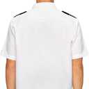 Spooktacular Creations 5 PCs Halloween Captain Costume Men, Sailor Costume Men, Sailor Uniform for Halloween Party Cosplay (White, L)