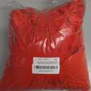 Spandex Red Chair Sashes 50 Pcs Red Sashes Bows Elastic Chair Cover Bands Ties Without Buckle for Wedding Party Events Ceremony Birthday