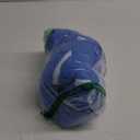 Women's Fleece Sweatshirts Half Zip Pullover Long Sleeve Oversized Workout Crop Tops Hoodie with Pocket (Medium, Blue)