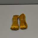 Aspen Creative 21201-2A, 15 Feet Lamp Cord Set with Molded Polarized Plug, Gold, 2 Pack