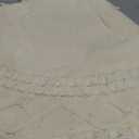 Christmas Tree Skirt, 36 Inches Knitted Christmas Tree Skirt, Chunky Cable Knit Thick Rustic Christmas Tree Decorations, Christmas Decor Xmas Holiday Home Party Decorations (White)