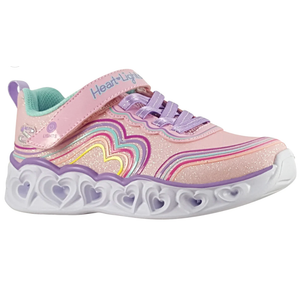 SKECHERS HEART LIGHTS SIZE 5