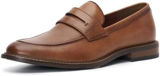 Vince Camuto Men's Lamcy Dress Shoe Loafer (10, Cognac/Brown)